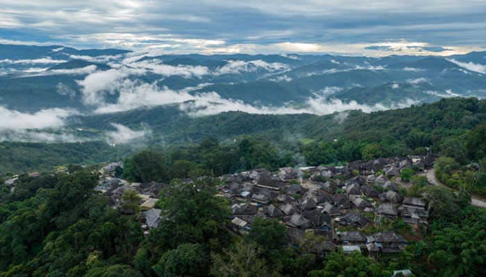 景邁山風光